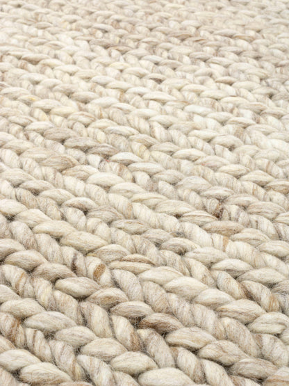 Vloerkleed Momo Rugs Kabel Warm Beige