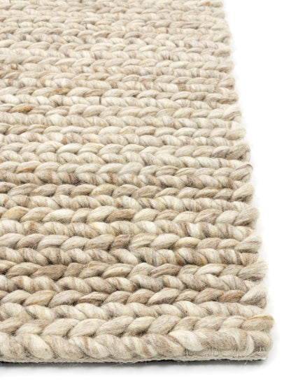 Vloerkleed Momo Rugs Kabel Warm Beige