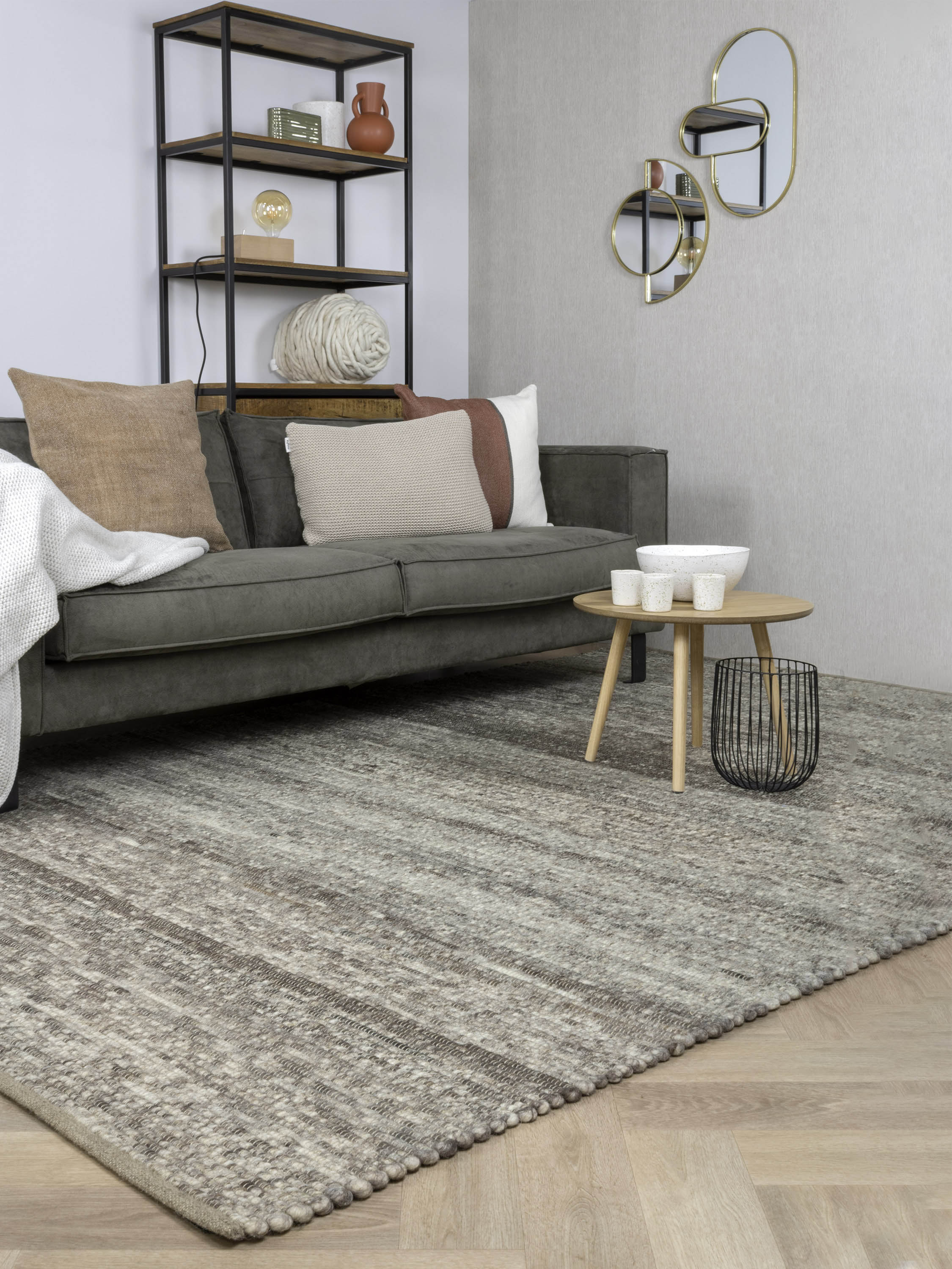 Vloerkleed MOMO Rugs Helsinki Brown