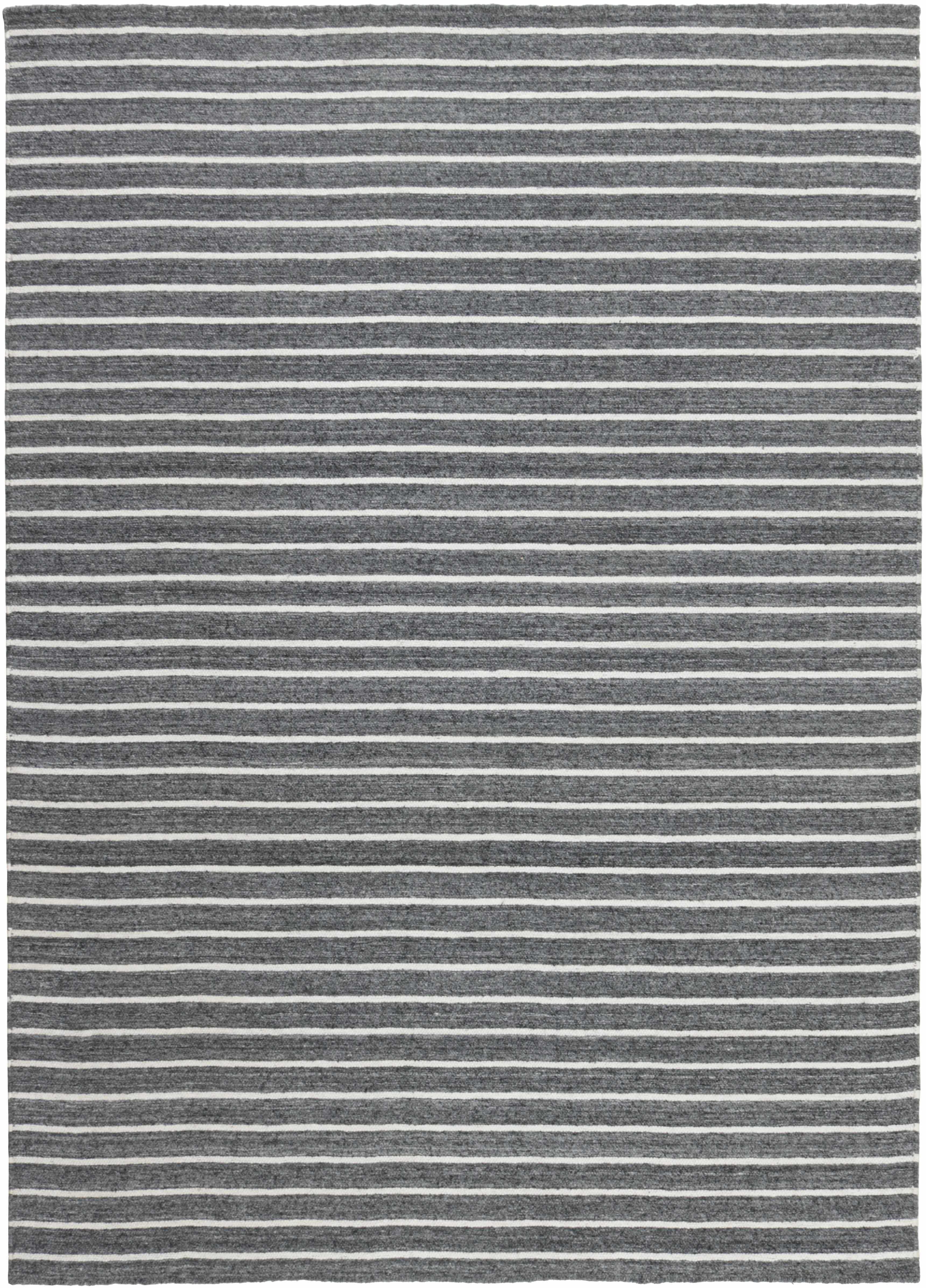 Vloerkleed Nouveau Strips Dark Grey